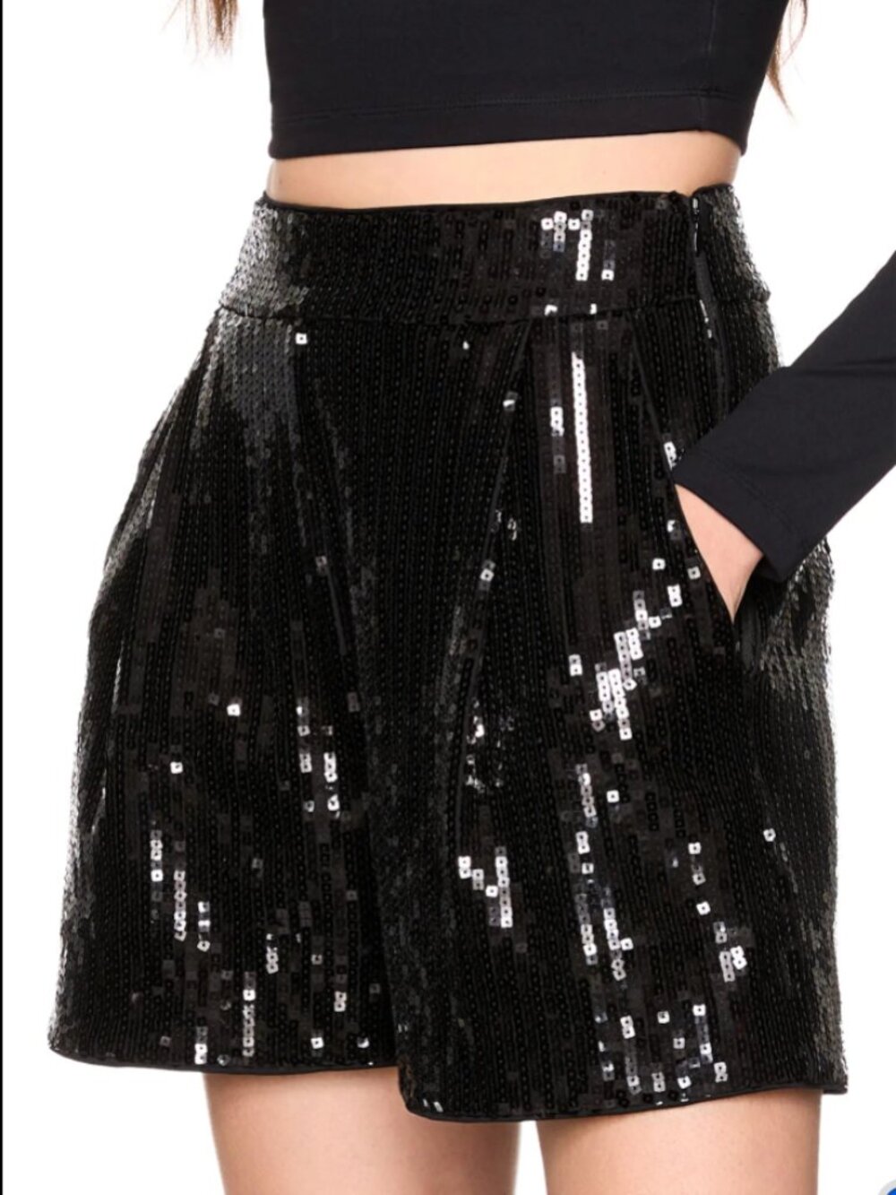 Susana Monaco Sequin Shorts 4